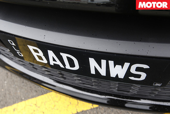 Hi-Torque Performance HSV Senator numberplate
