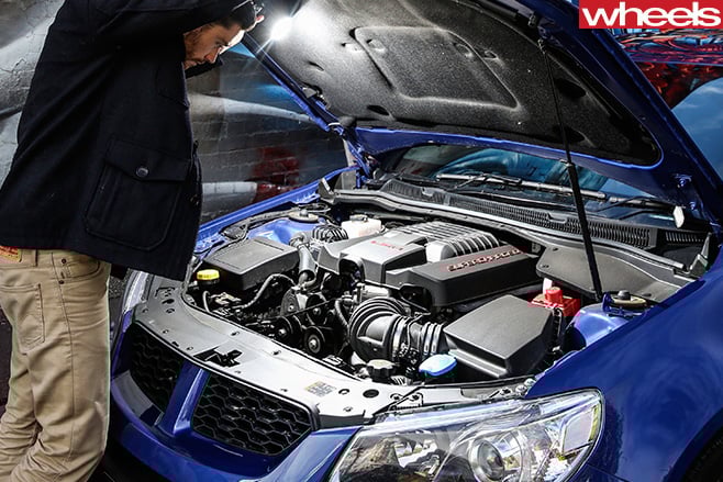 HSV-Clubsport -R8-LSA-engin