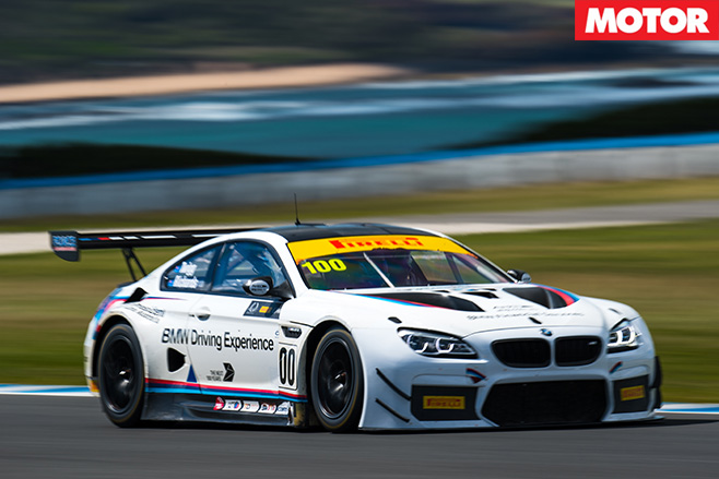 Bmw m6 gt3 driving