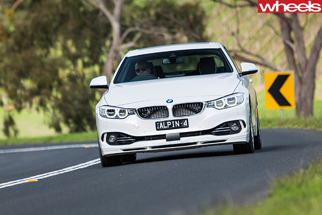 Alpina -B4-driving -front