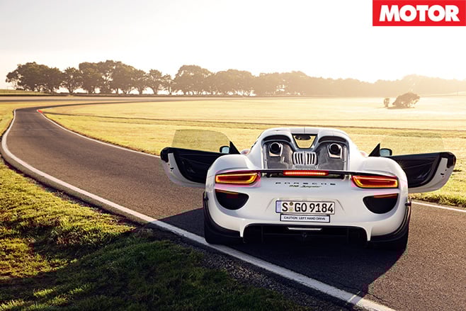 Porsche open doors