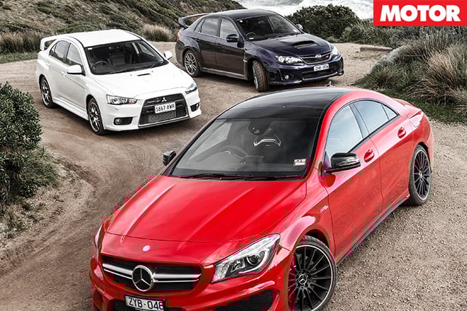 Cla v wrx v evo cliff