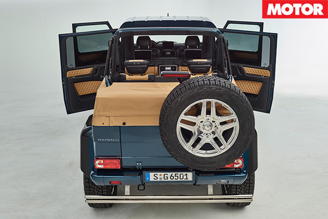 Mercedes-Maybach -G650 Landaulet rear