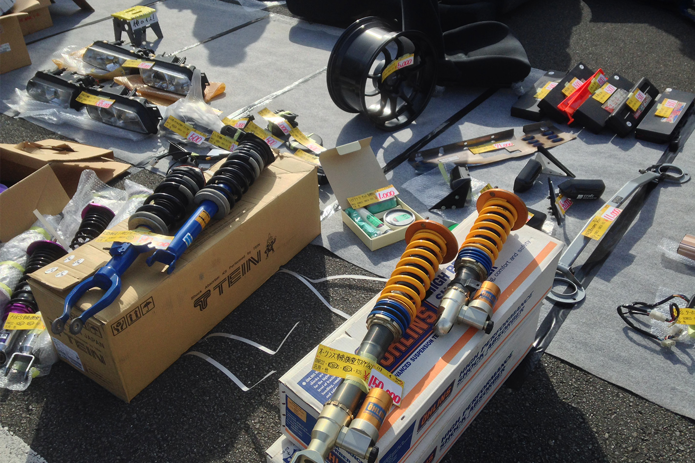second-hand parts