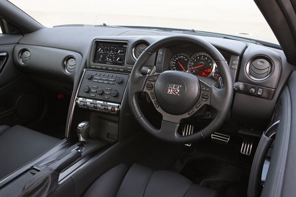 First R35 Gt R Interior Nissan R35 GT-R Spec-V review
