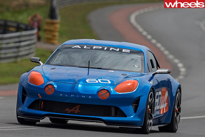 Renault -Alpine -at -Le -Mans -front