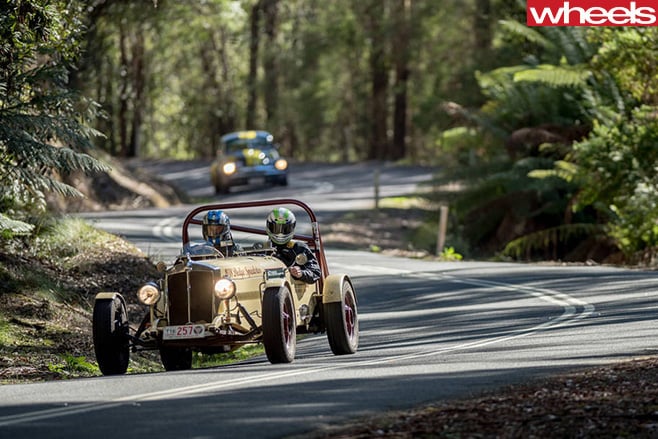 Targa -Tasmania -driving