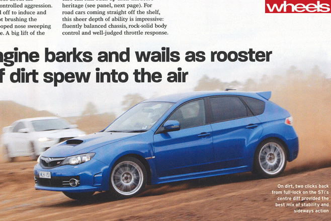 Mitsubishi -Lancer -Evolution -X-driving -around -dirt -track