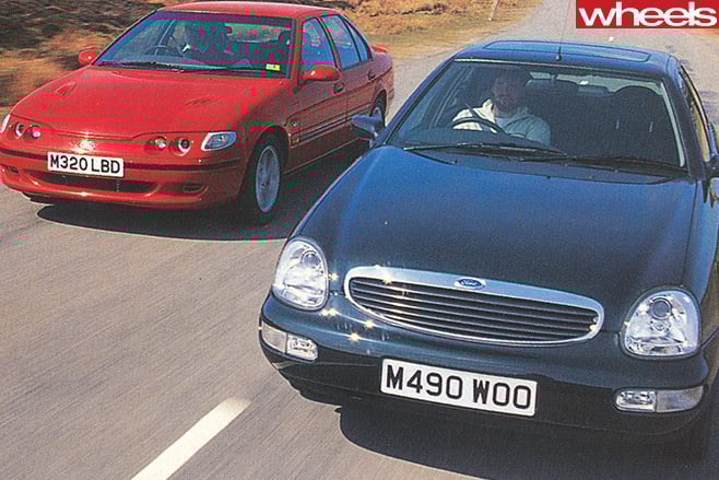 1995-Ford -Falcon -XR6-and -Ford -Scorpio