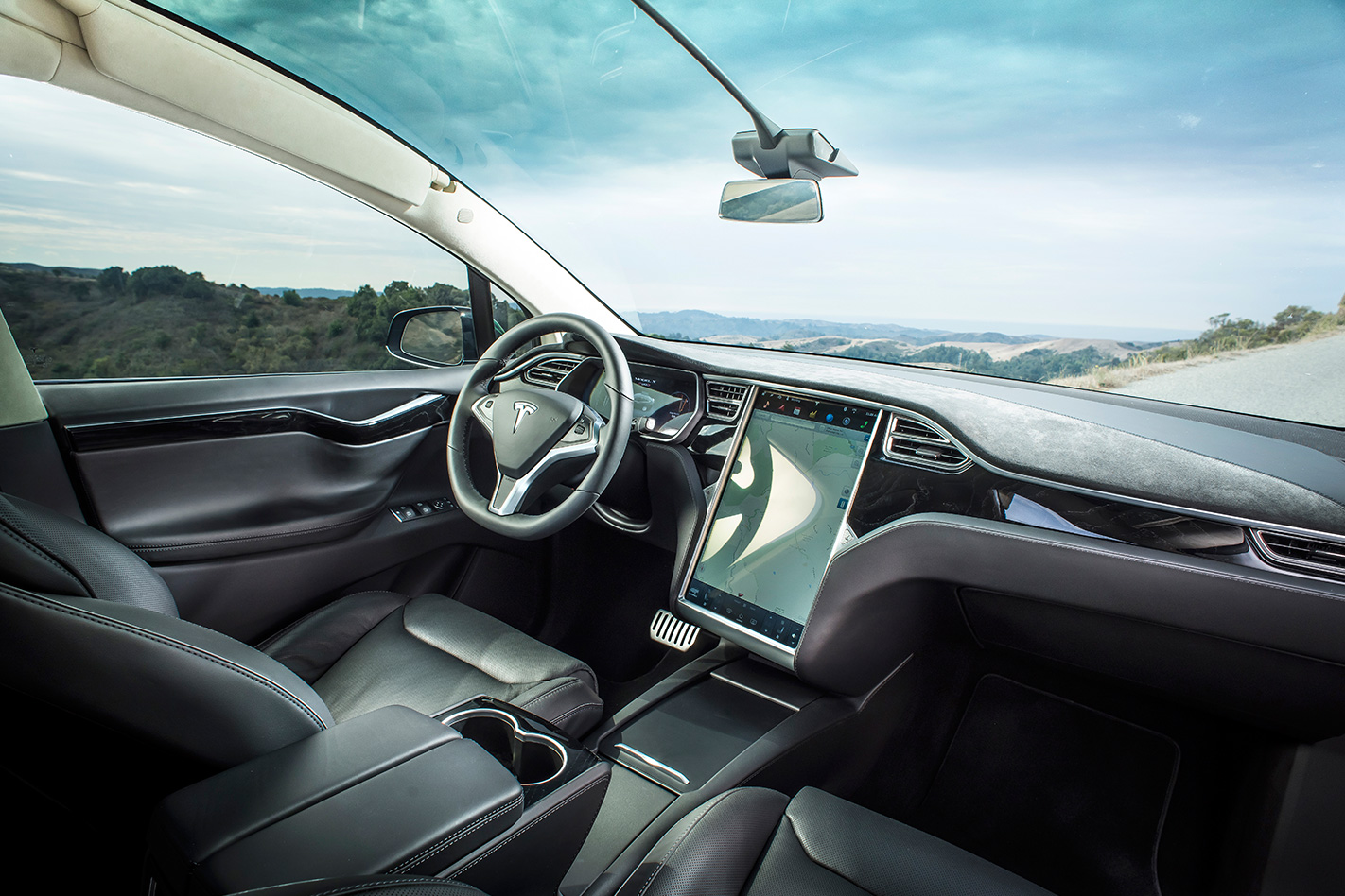 Tesla Model X interior