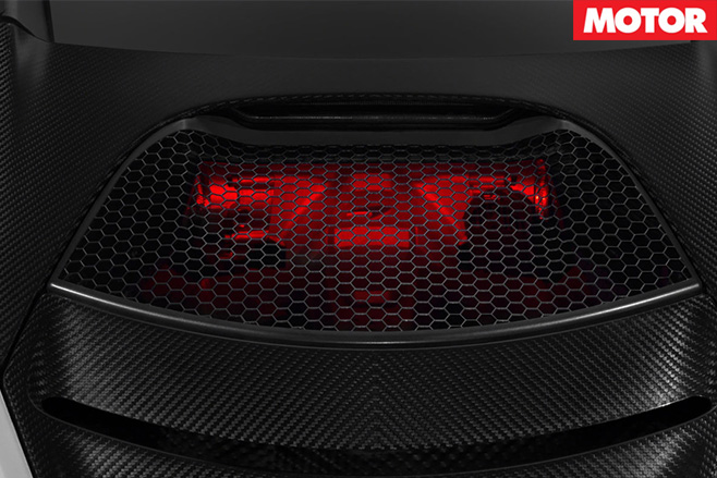 Teased McLaren 720S air vent