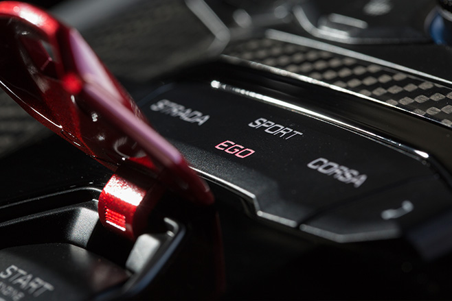 2017 Lamborghini Aventador S drive modes