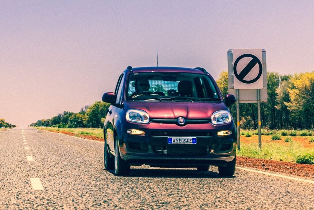 Fiat Panda in the Northern Territory