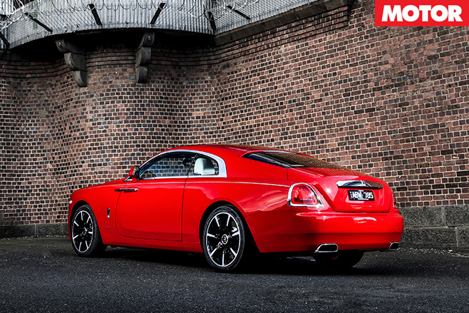 Rolls royce wraith rear