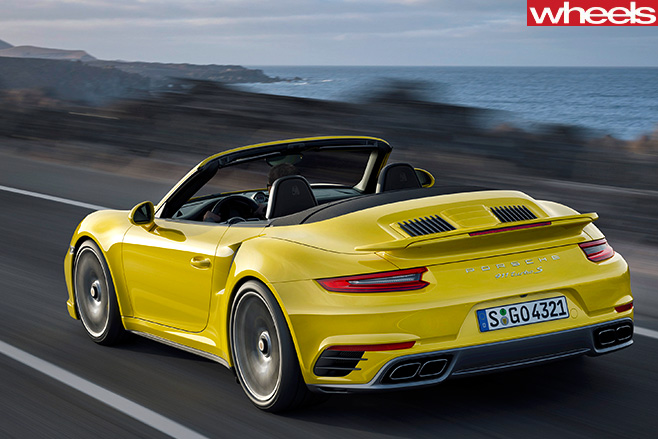 Porsche -911-Turbo -rear -side
