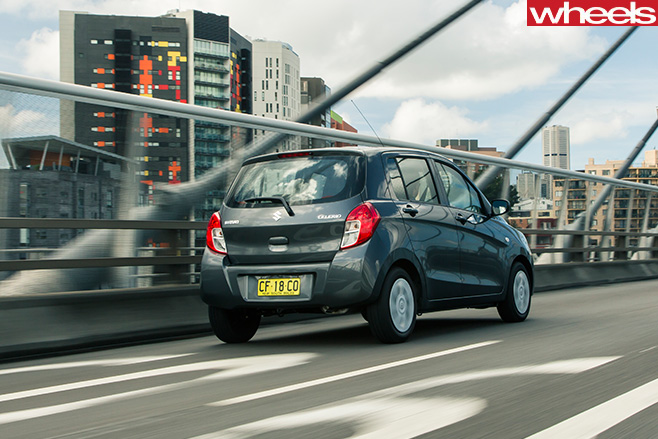 Suzuki -Celerio -rear -driving