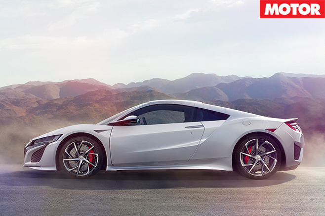 Honda NSX side