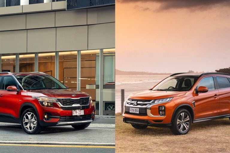 Kia Seltos v Mitsubishi ASX
