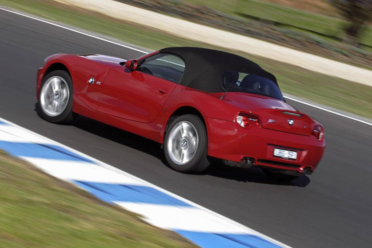 BMW Z4 M at the track