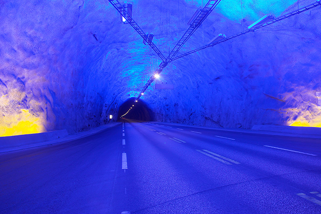 Laerdal Tunnel Norway