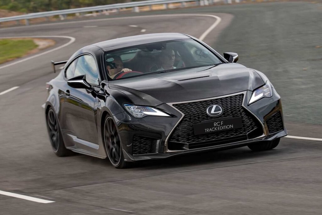 2019 Lexus RC F Track Edition Australian pricing