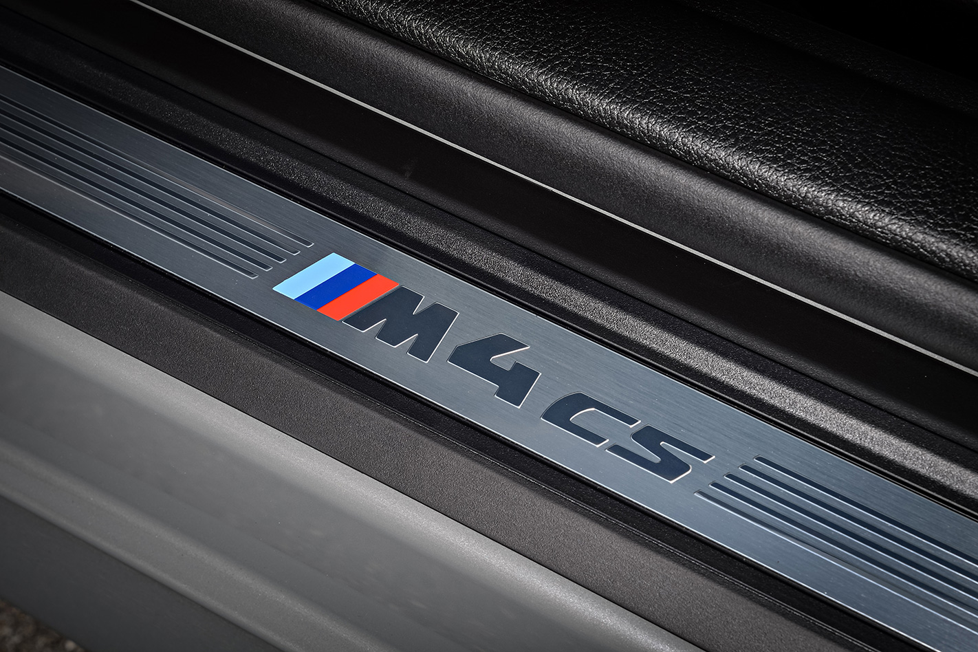 2018 BMW M4 CS doorframe