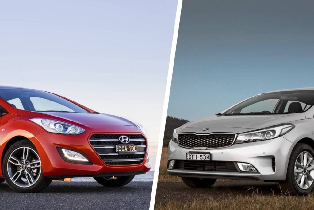 Hyundai i30 SR vs Kia Cerato Si