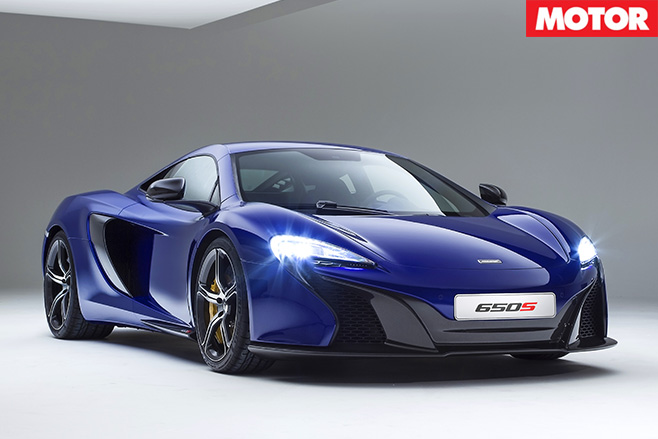 Mclaren 650s suspension