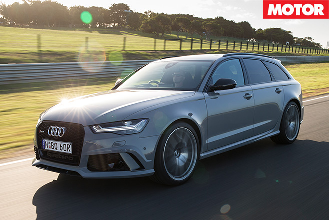 Audi RS6 Avant Performance front side