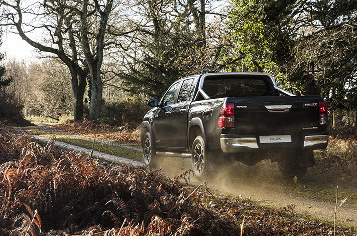 Toyota reveals 50th anniversary Hilux special edition rear
