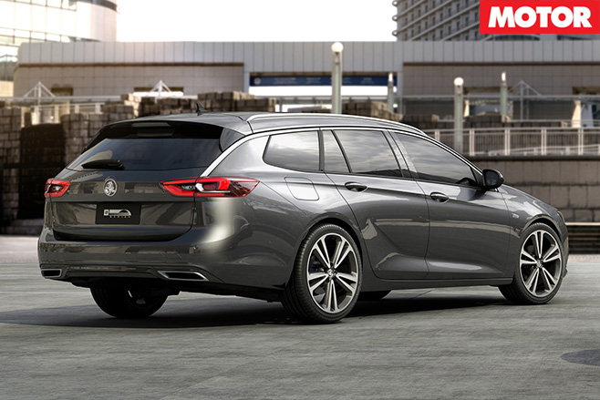 Holden NG Commodore Sportwagon rear