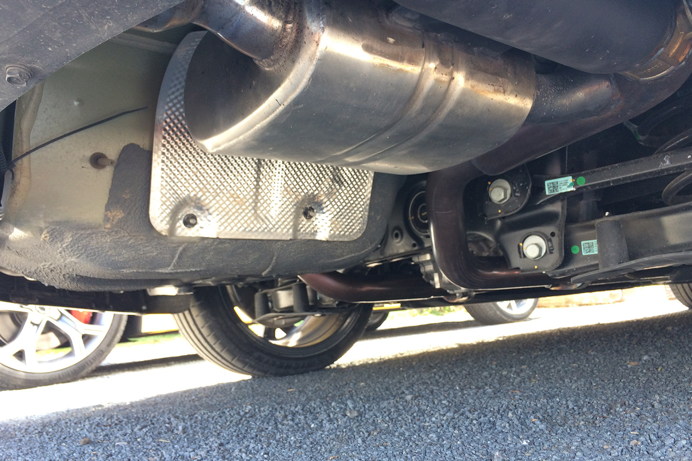 2018 Kia Stinger exhaust valve