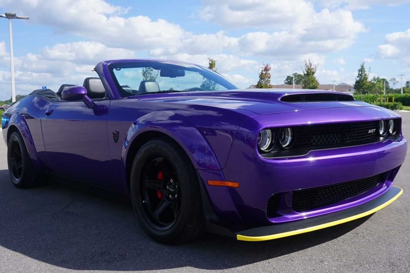 Custom Dodge Challenger SRT Demon Convertible for sale