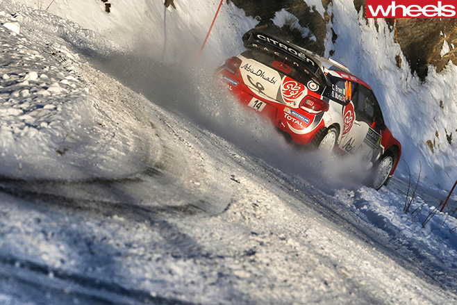 Citroen rally car