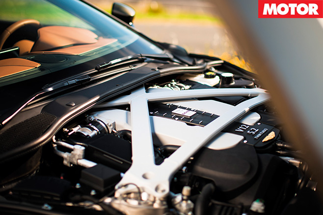 Aston Martin DB11 V12 engine