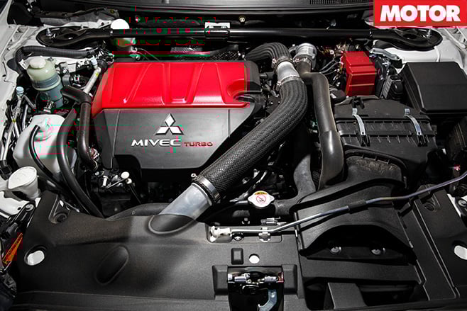 Lancer Evo X engine