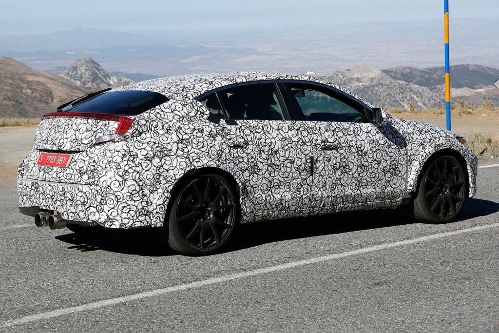 Honda Civic Type R Spy Pics