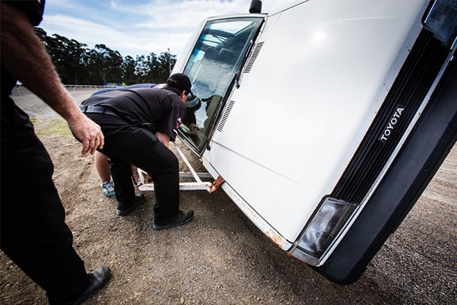 Ute crash