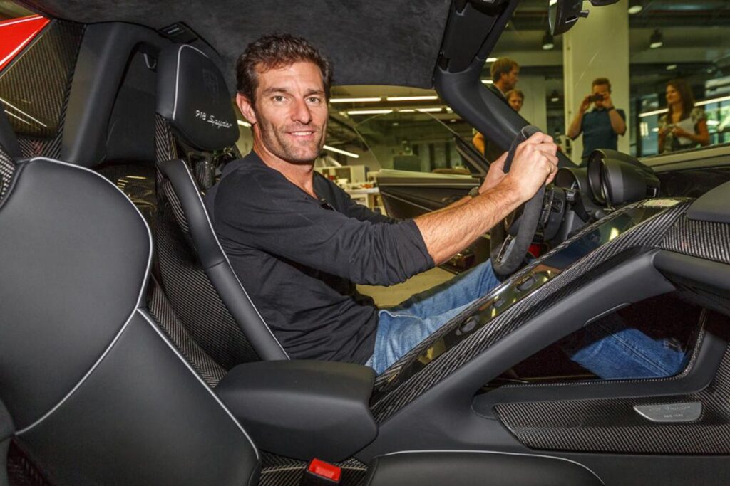 Mark Webber buys Porsche 918