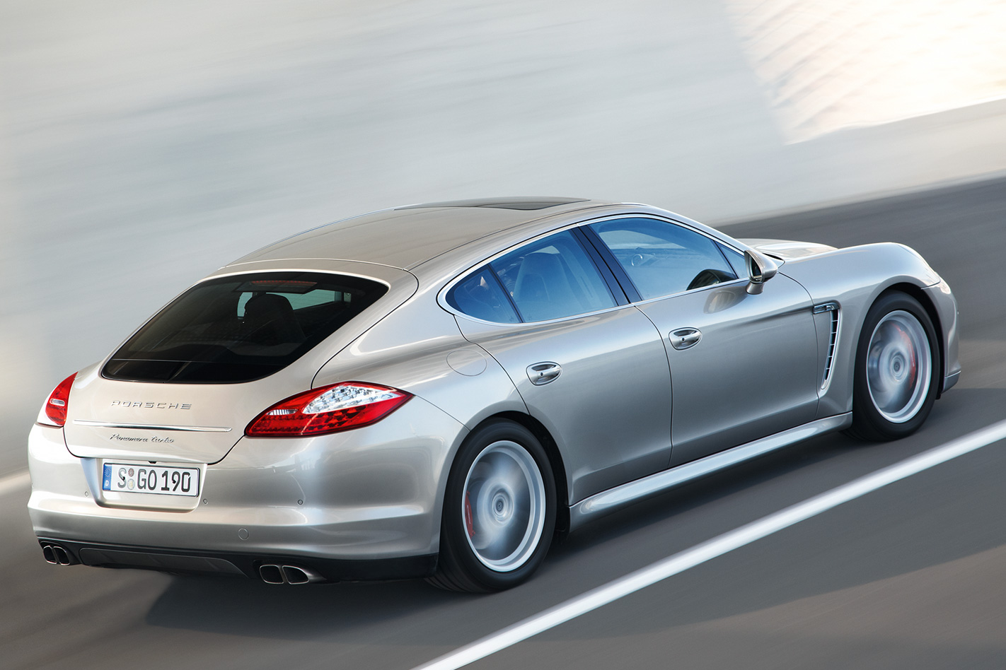 2010 Porsche Panamera Turbo rear