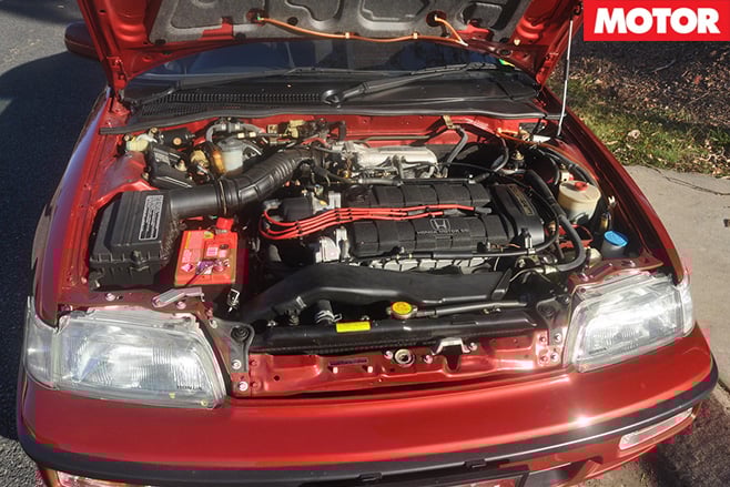 Honda crx engine