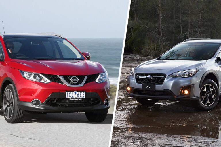 Nissan Qashqai TI v Subaru XV 2.0I Premium comparison review