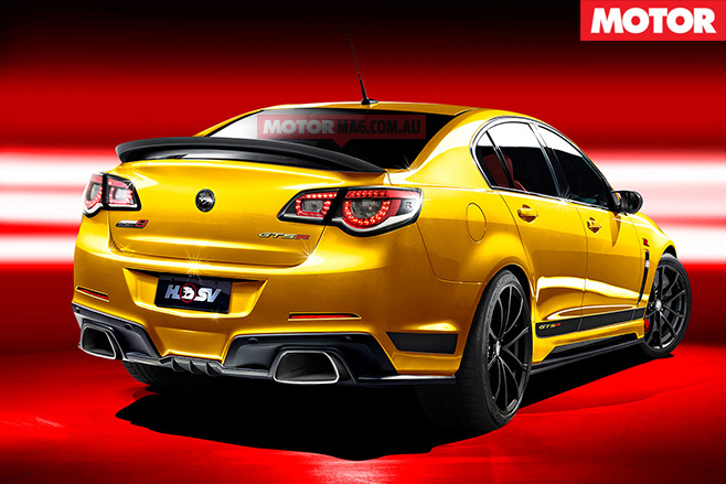 new HSV GTS rear