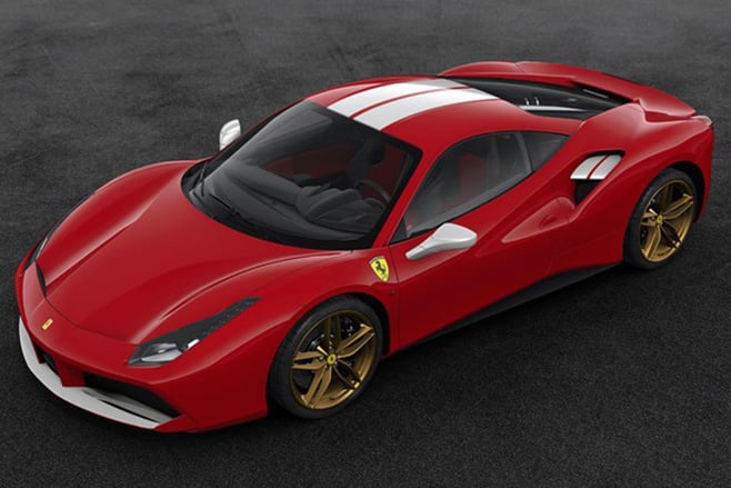 Ferrari 488 GTB retro livery 44