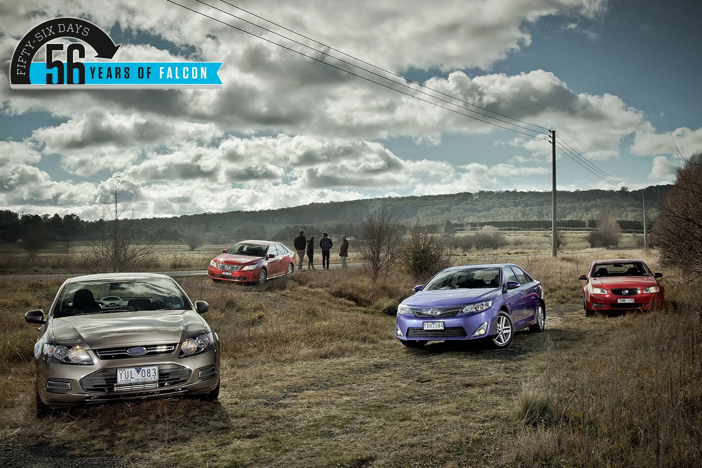 2012 Ford XF Falcon v Holden Commodore v Toyota Camry v Toyota Aurion