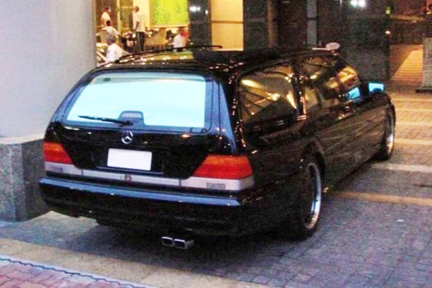 Mercedes-Benz S-Class Wagon with Zonda engine - rear