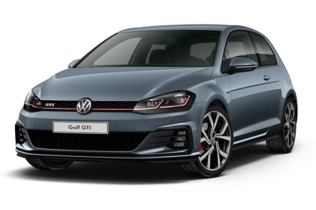 3 door golf gti blue