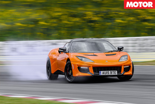 Lotus Evora 400 driving