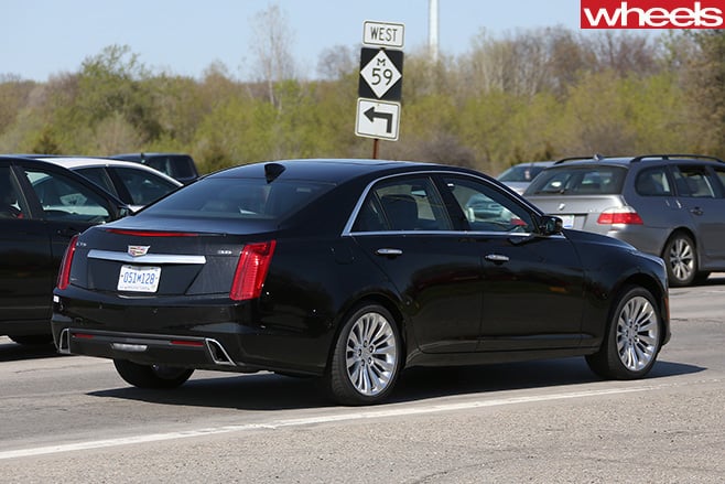 Cadillac -CTS-rear