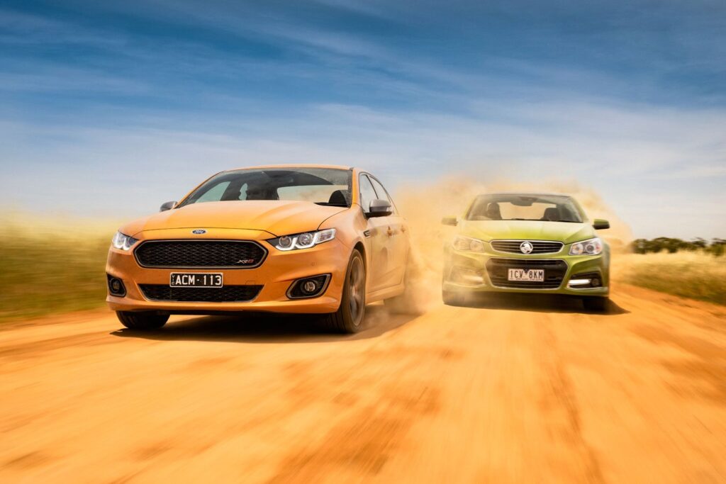 XR8 v SS-V road trip